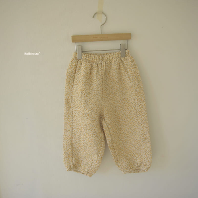 BUTTERCUP - Korean Children Fashion - #Kfashion4kids - Small Flower Cotton Pants - 7