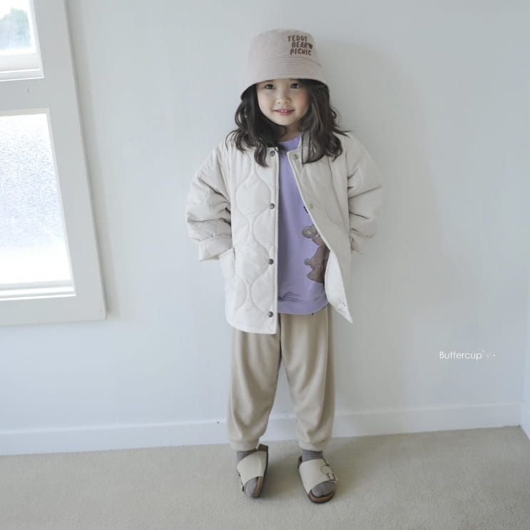 BUTTERCUP - Korean Children Fashion - #Kfashion4kids - Teddy York Jogger Pants - 7