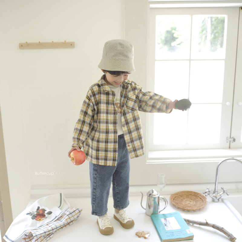 BUTTERCUP - Korean Children Fashion - #Kfashion4kids - Check Bear Shirt Jacket - 10