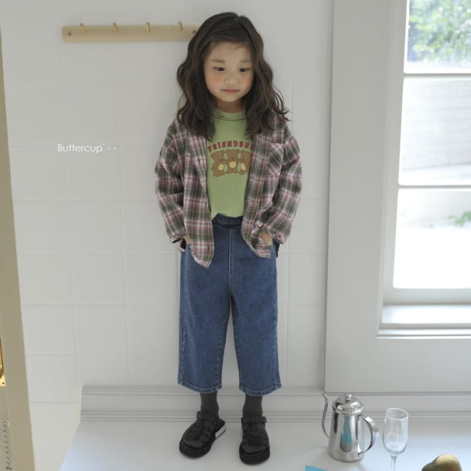 BUTTERCUP - Korean Children Fashion - #Kfashion4kids - Check Bear Shirt Jacket - 4