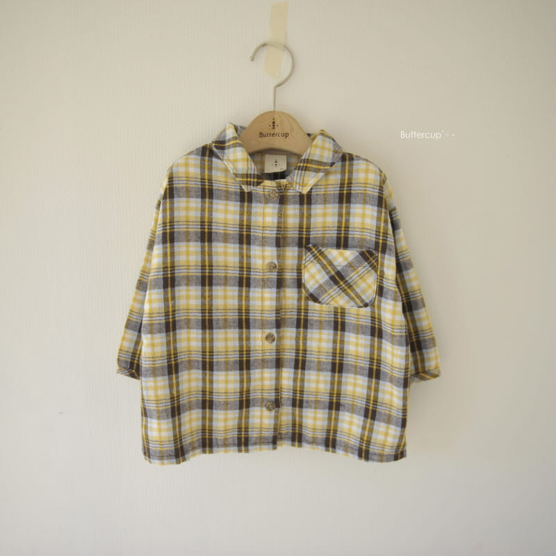 BUTTERCUP - Korean Children Fashion - #Kfashion4kids - Check Bear Shirt Jacket - 6