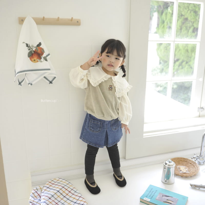 BUTTERCUP - Korean Children Fashion - #Kfashion4kids - Terry Bear Vest - 12
