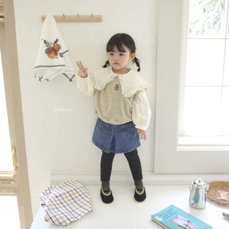 BUTTERCUP - Korean Children Fashion - #Kfashion4kids - Terry Bear Vest - 4