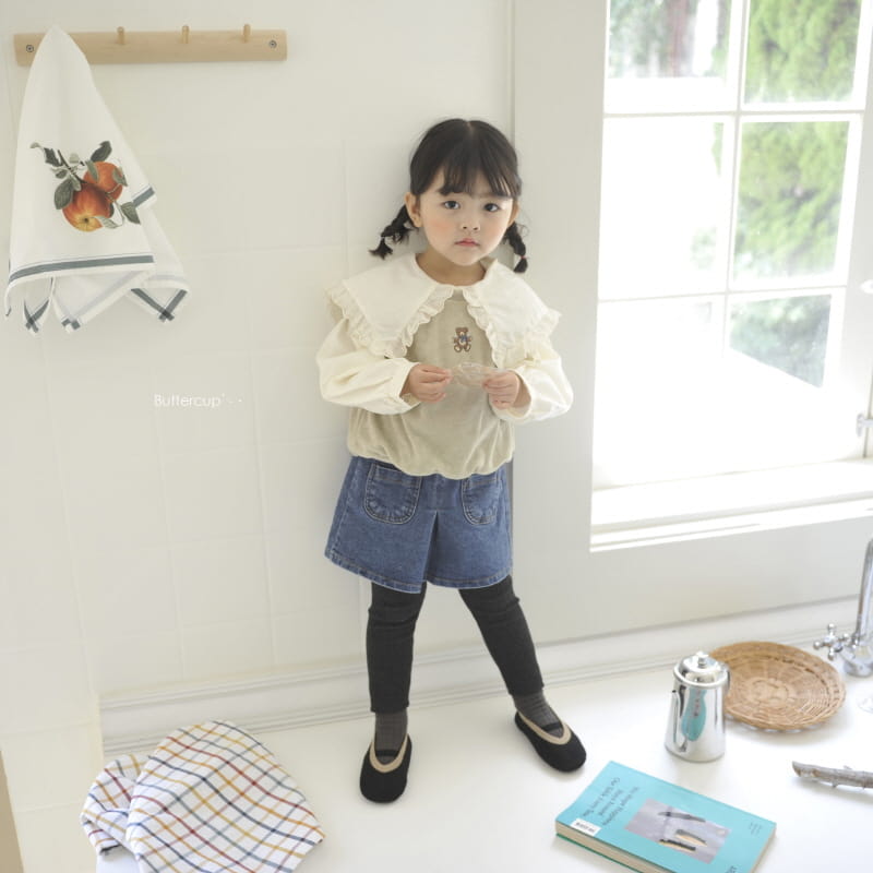 BUTTERCUP - Korean Children Fashion - #Kfashion4kids - Terry Bear Vest - 9