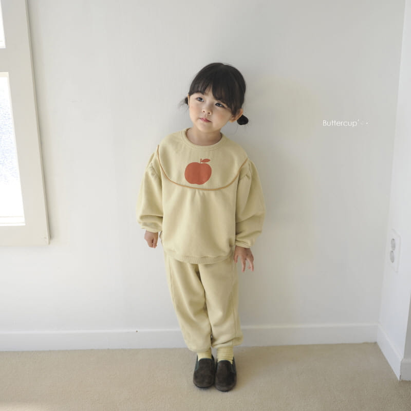 BUTTERCUP - Korean Children Fashion - #Kfashion4kids - Apple Round Top Bottom Set - 9