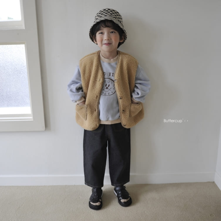 BUTTERCUP - Korean Children Fashion - #Kfashion4kids - Hidden Pocket Rib Jeans
