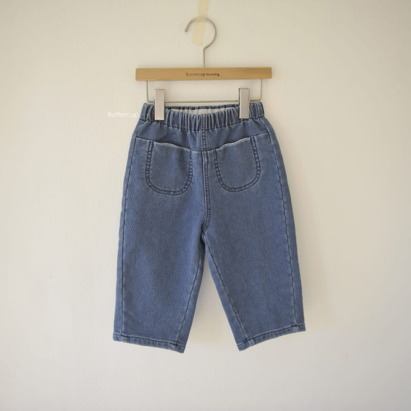 BUTTERCUP - Korean Children Fashion - #Kfashion4kids - Hidden Pocket Rib Jeans - 8
