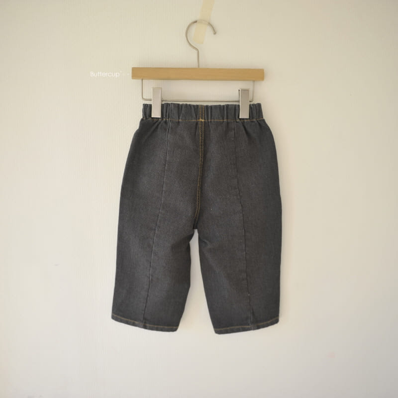 BUTTERCUP - Korean Children Fashion - #Kfashion4kids - Hidden Pocket Rib Jeans - 9