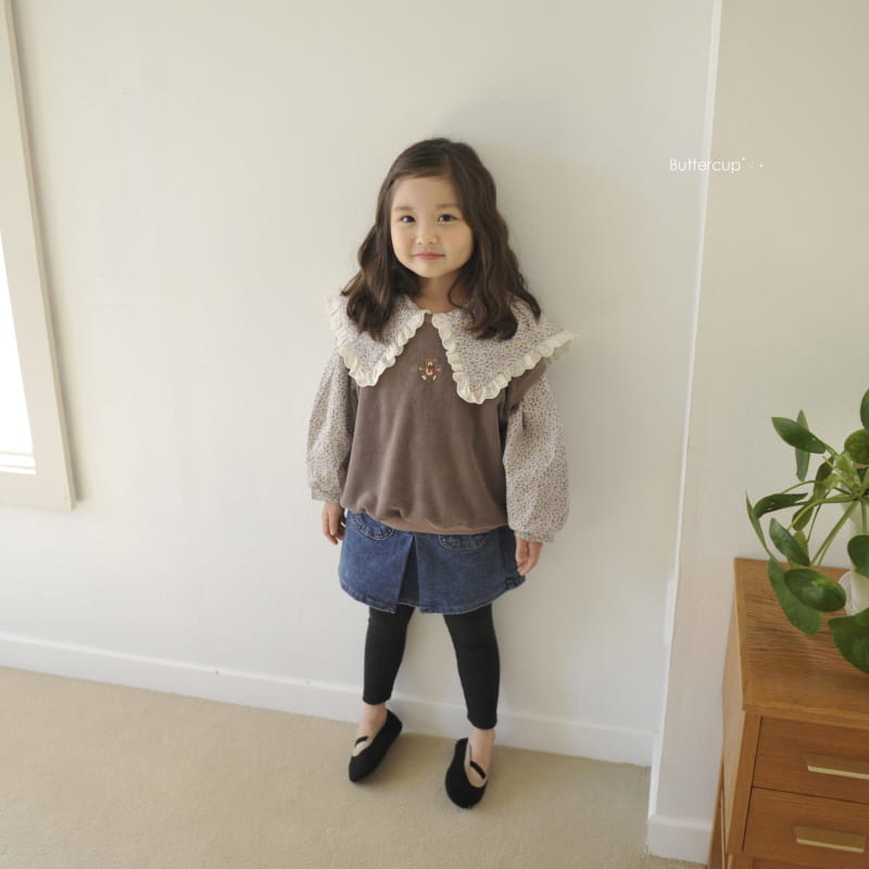 BUTTERCUP - Korean Children Fashion - #Kfashion4kids - Slim Denim Skirt Leggings - 11