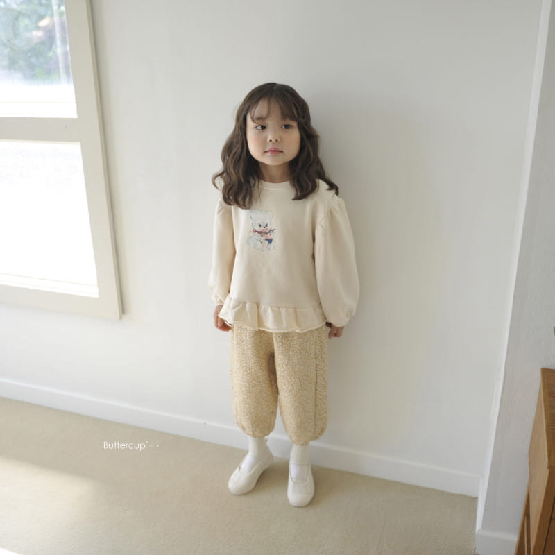 BUTTERCUP - Korean Children Fashion - #Kfashion4kids - Shabet Frill Sweatshirt - 10