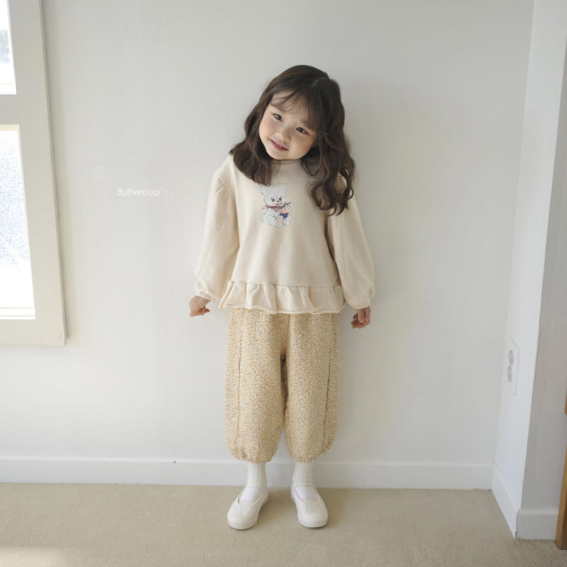 BUTTERCUP - Korean Children Fashion - #Kfashion4kids - Shabet Frill Sweatshirt - 11