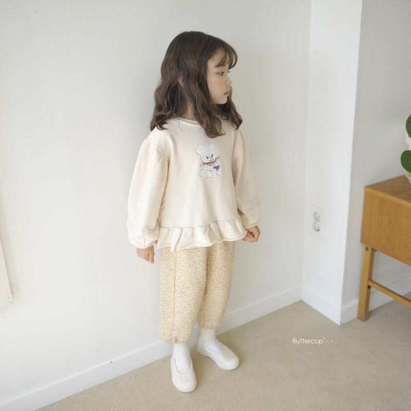 BUTTERCUP - Korean Children Fashion - #Kfashion4kids - Shabet Frill Sweatshirt - 12