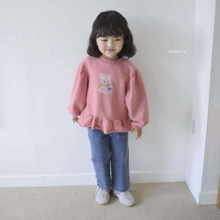 BUTTERCUP - Korean Children Fashion - #Kfashion4kids - Shabet Frill Sweatshirt - 4