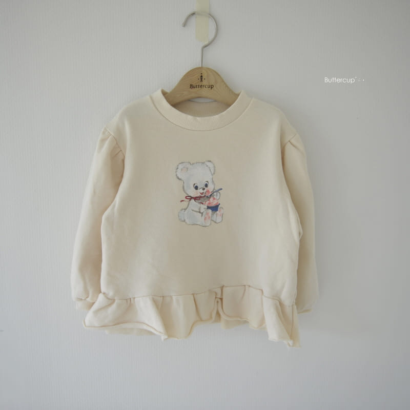 BUTTERCUP - Korean Children Fashion - #Kfashion4kids - Shabet Frill Sweatshirt - 7