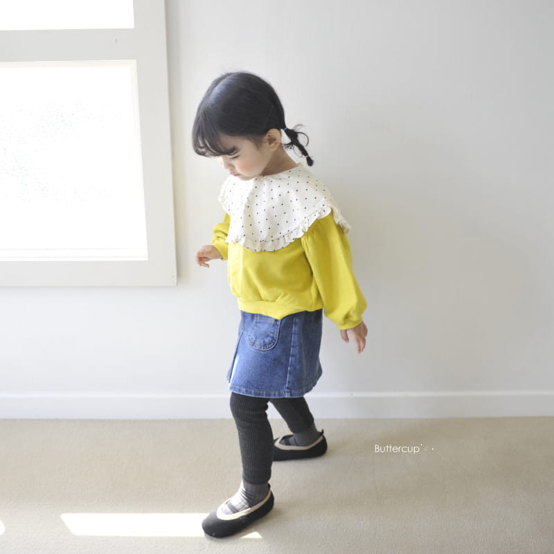 BUTTERCUP - Korean Children Fashion - #Kfashion4kids - Dot Cape Sweatshirt - 10