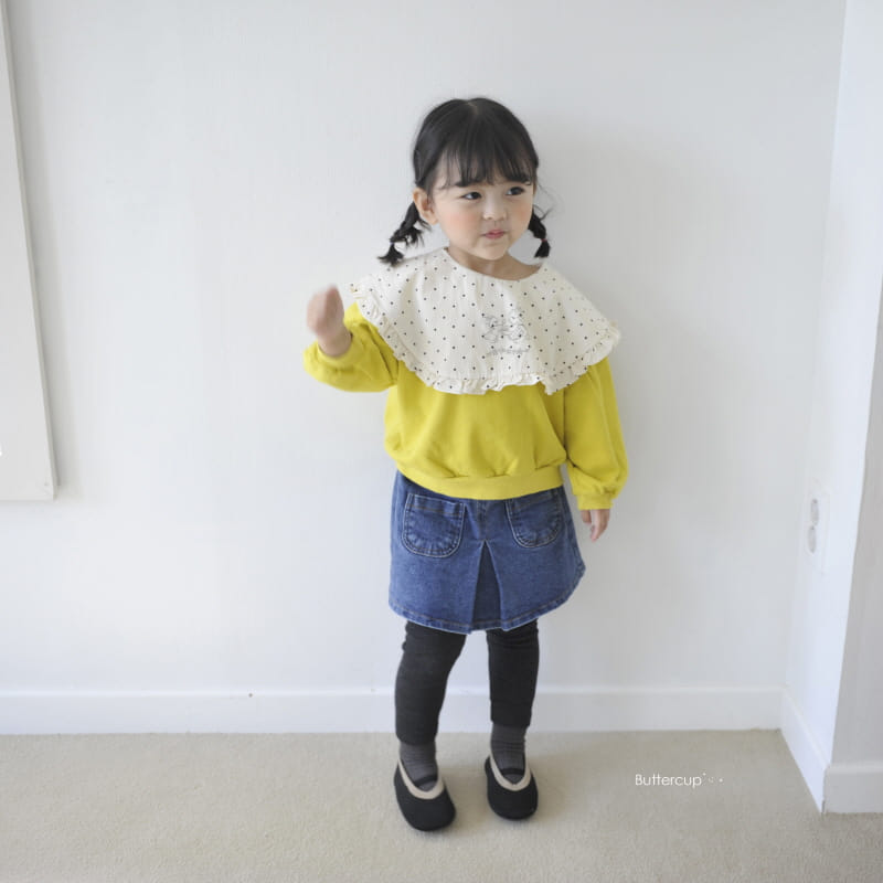 BUTTERCUP - Korean Children Fashion - #Kfashion4kids - Dot Cape Sweatshirt - 12
