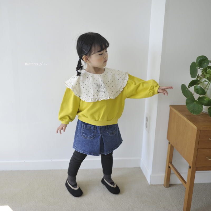 BUTTERCUP - Korean Children Fashion - #Kfashion4kids - Dot Cape Sweatshirt - 5