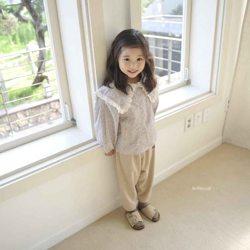 BUTTERCUP - Korean Children Fashion - #Kfashion4kids - Big Cape Blouse - 4