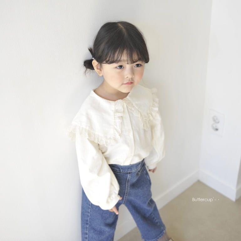 BUTTERCUP - Korean Children Fashion - #Kfashion4kids - Big Cape Blouse - 5