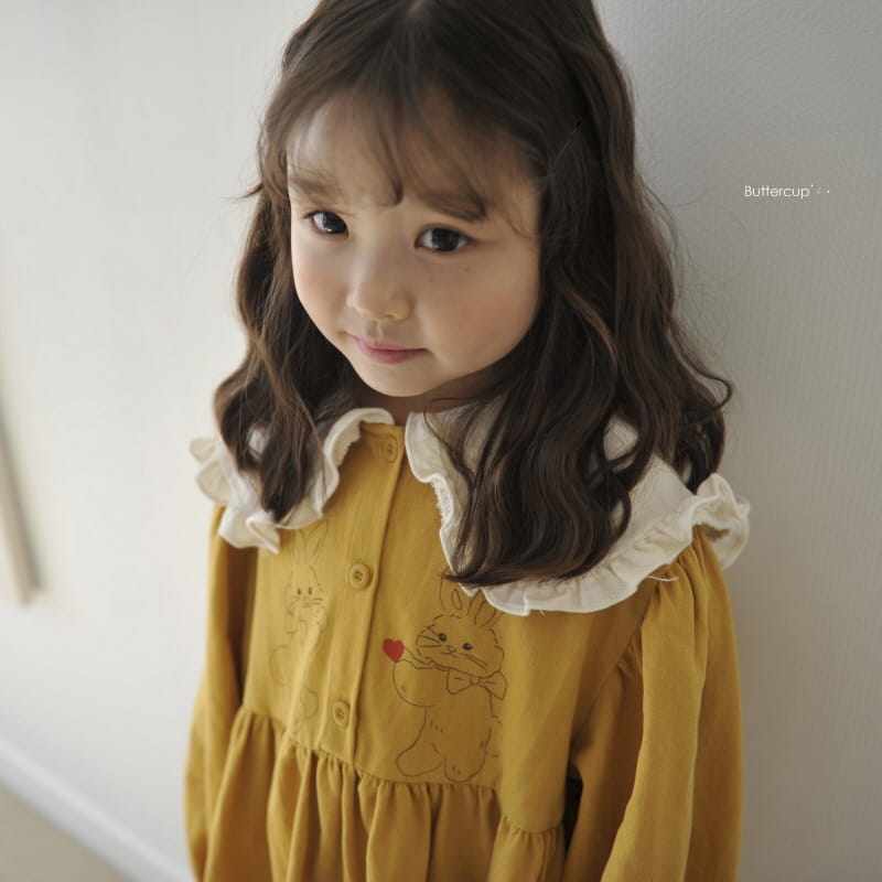 BUTTERCUP - Korean Children Fashion - #Kfashion4kids - Rabbit Friend One-piece - 12