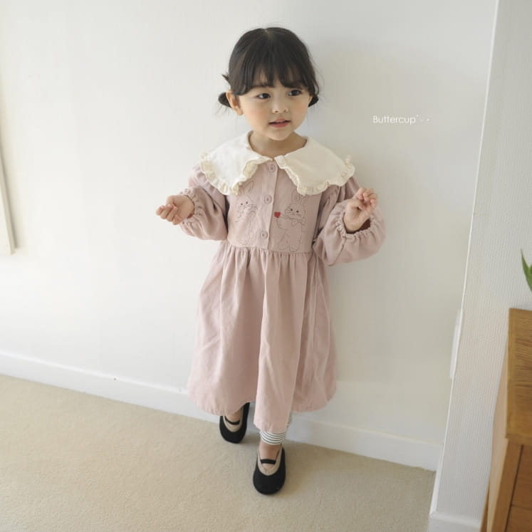 BUTTERCUP - Korean Children Fashion - #Kfashion4kids - Rabbit Friend One-piece - 3
