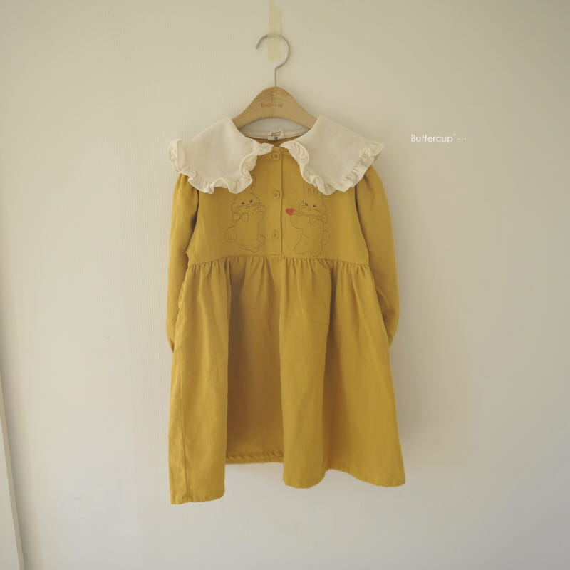 BUTTERCUP - Korean Children Fashion - #Kfashion4kids - Rabbit Friend One-piece - 5