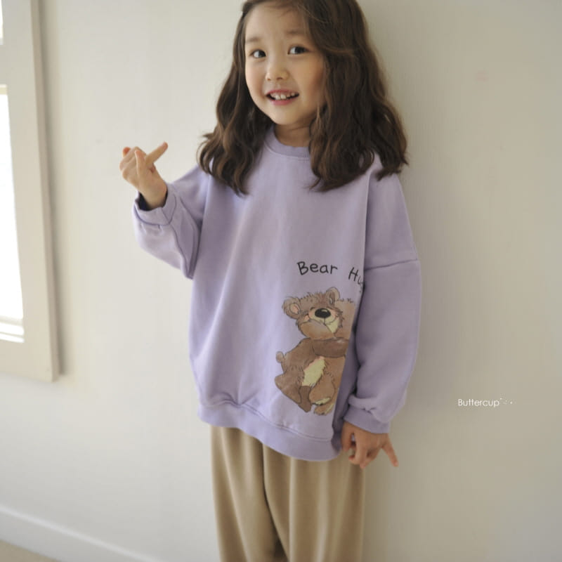 BUTTERCUP - Korean Children Fashion - #Kfashion4kids - Bear Hug Sweatshirt - 4