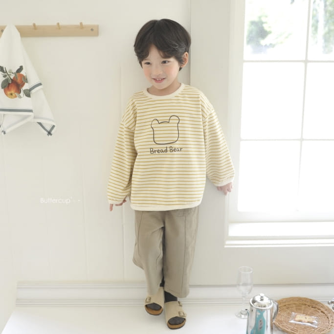 BUTTERCUP - Korean Children Fashion - #Kfashion4kids - Bread Bear Tee