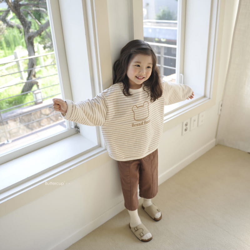 BUTTERCUP - Korean Children Fashion - #Kfashion4kids - Bread Bear Tee - 4