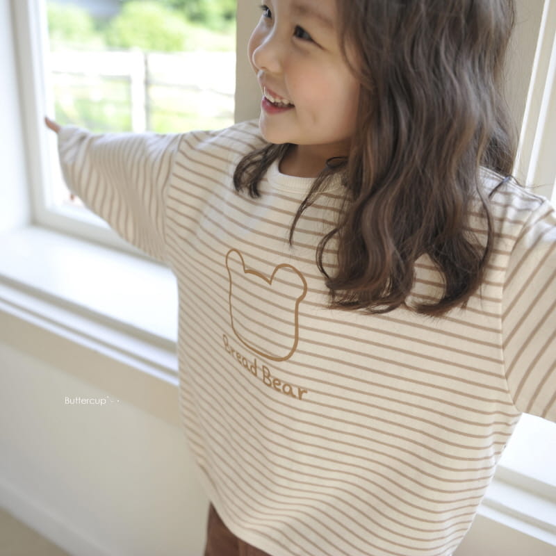 BUTTERCUP - Korean Children Fashion - #Kfashion4kids - Bread Bear Tee - 5