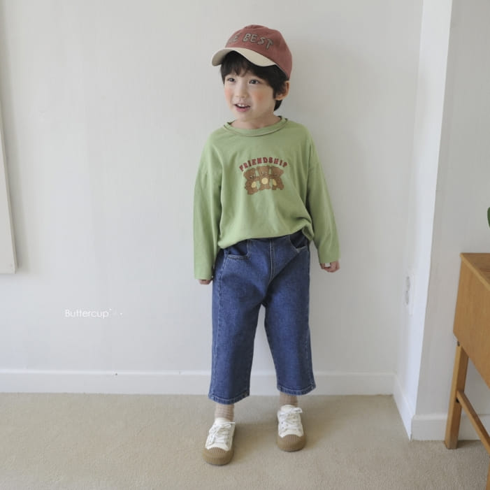 BUTTERCUP - Korean Children Fashion - #Kfashion4kids - Friendship Bear Tee