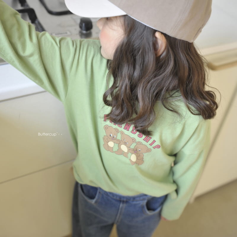 BUTTERCUP - Korean Children Fashion - #Kfashion4kids - Friendship Bear Tee - 3