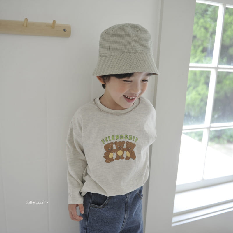 BUTTERCUP - Korean Children Fashion - #Kfashion4kids - Friendship Bear Tee - 6