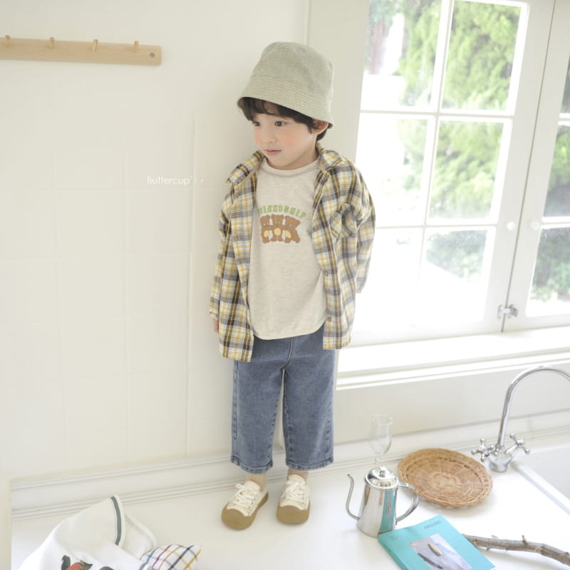 BUTTERCUP - Korean Children Fashion - #Kfashion4kids - Friendship Bear Tee - 7