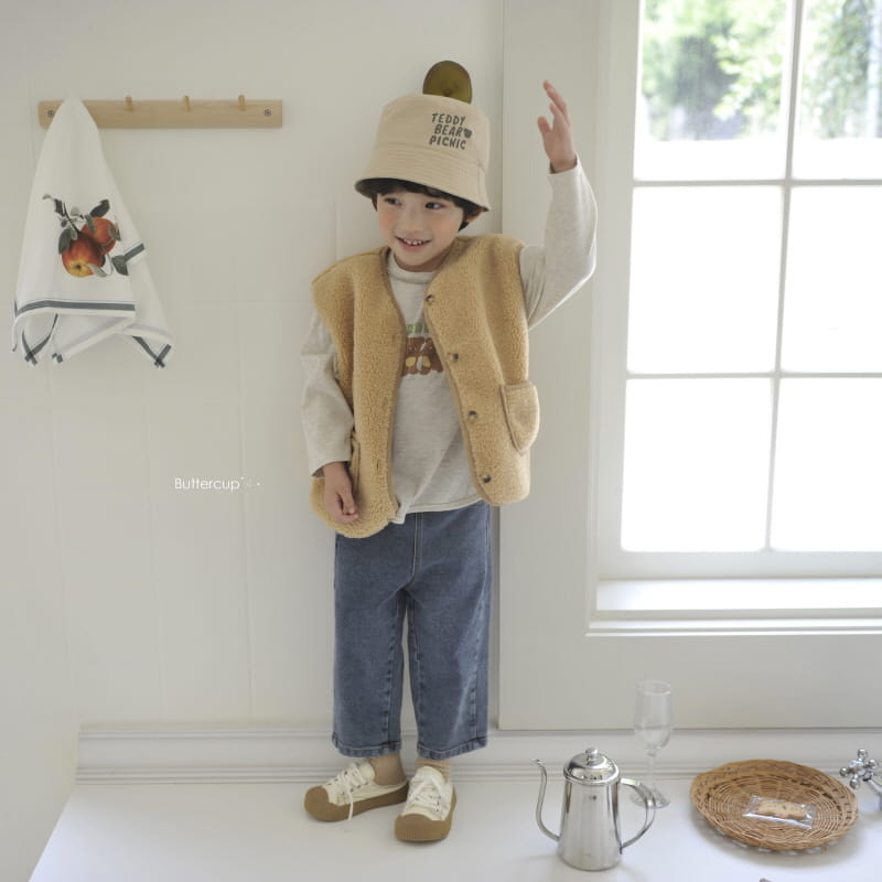 BUTTERCUP - Korean Children Fashion - #Kfashion4kids - Friendship Bear Tee - 8