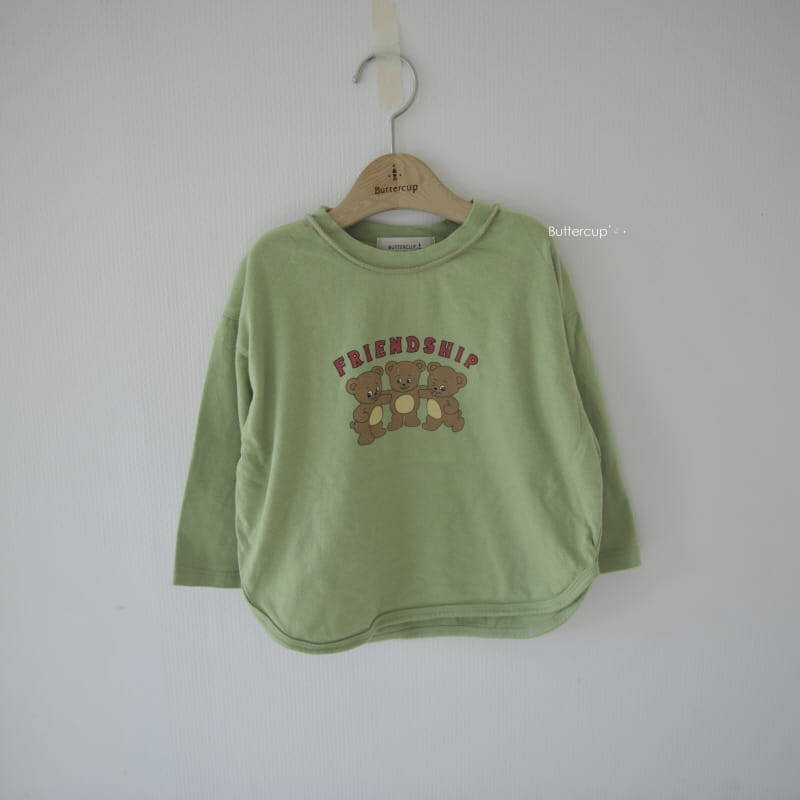 BUTTERCUP - Korean Children Fashion - #Kfashion4kids - Friendship Bear Tee - 9
