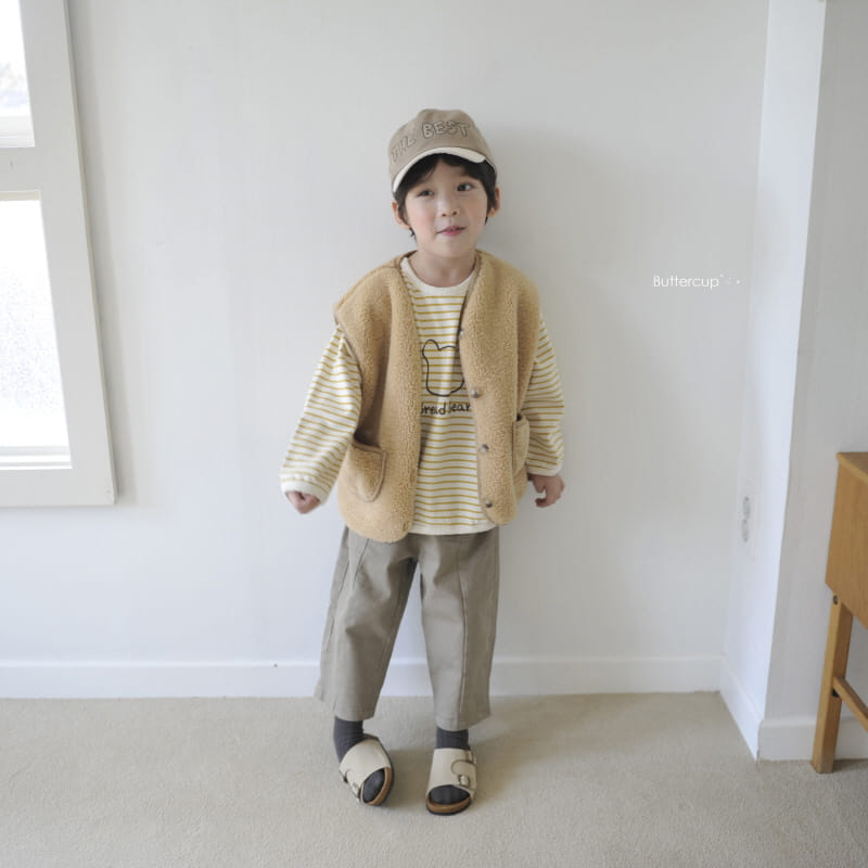 BUTTERCUP - Korean Children Fashion - #Kfashion4kids - Round Line Pants - 2