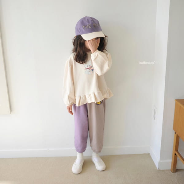 BUTTERCUP - Korean Children Fashion - #Kfashion4kids - Sharbet Bear Frill Pullover - 4