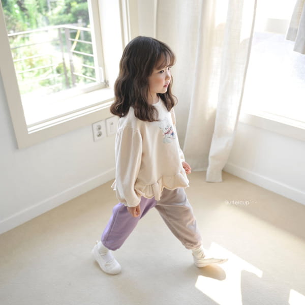 BUTTERCUP - Korean Children Fashion - #Kfashion4kids - Sharbet Bear Frill Pullover - 5