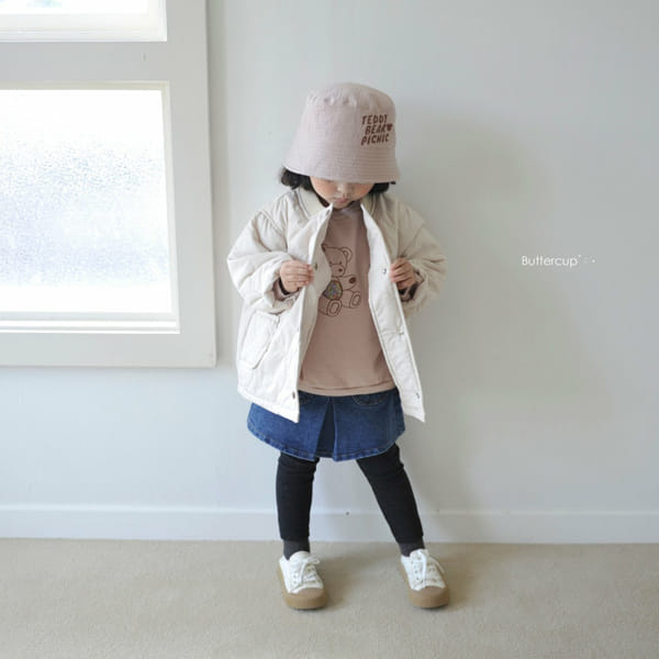 BUTTERCUP - Korean Children Fashion - #Kfashion4kids - Patch Bear Raglan Sweatshirt - 9