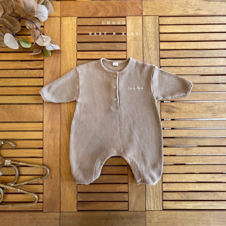 CHOCO-BEBE - Korean Children Fashion - #Kfashion4kids - Choco Waffle Bodysuit - 7