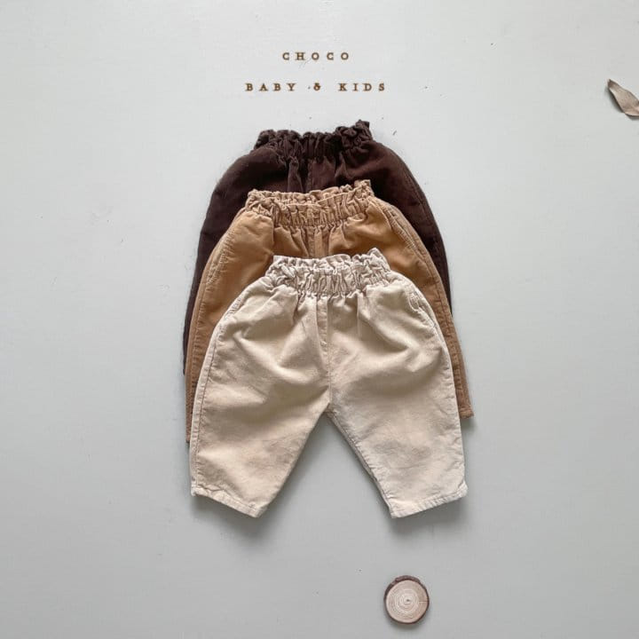 CHOCO-BEBE - Korean Children Fashion - #Kfashion4kids - Corduroy Pocket Pants - 3