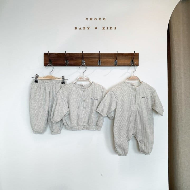 CHOCO-BEBE - Korean Children Fashion - #Kfashion4kids - Choco Waffle Training Pants - 6