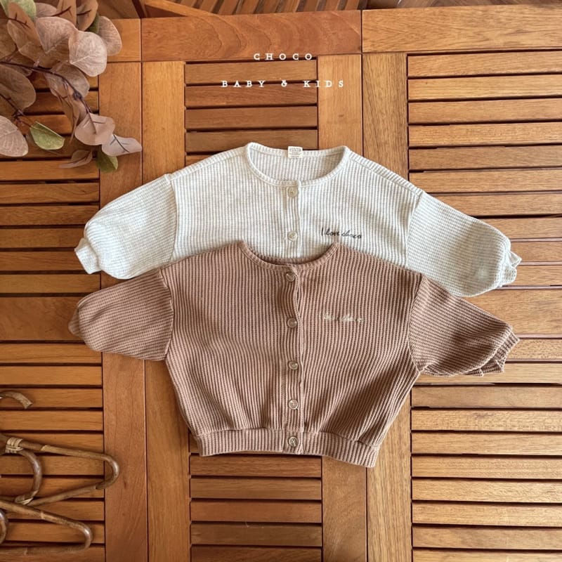 CHOCO-BEBE - Korean Children Fashion - #Kfashion4kids - Choco Waffle Cardigan - 12