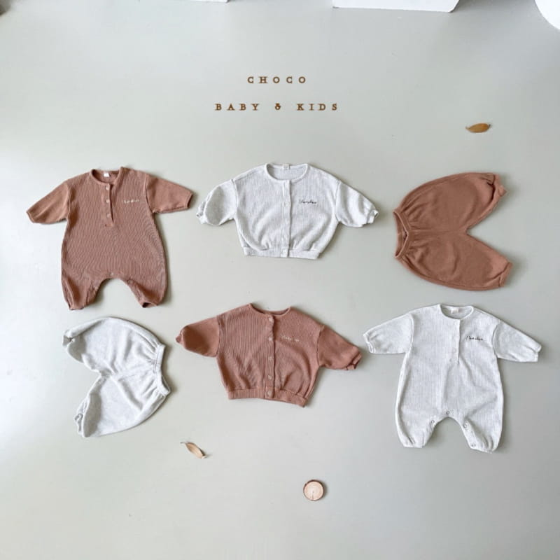 CHOCO-BEBE - Korean Children Fashion - #Kfashion4kids - Choco Waffle Cardigan - 7
