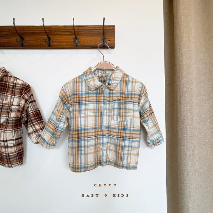 CHOCO-BEBE - Korean Children Fashion - #Kfashion4kids - Check Shirt - 2