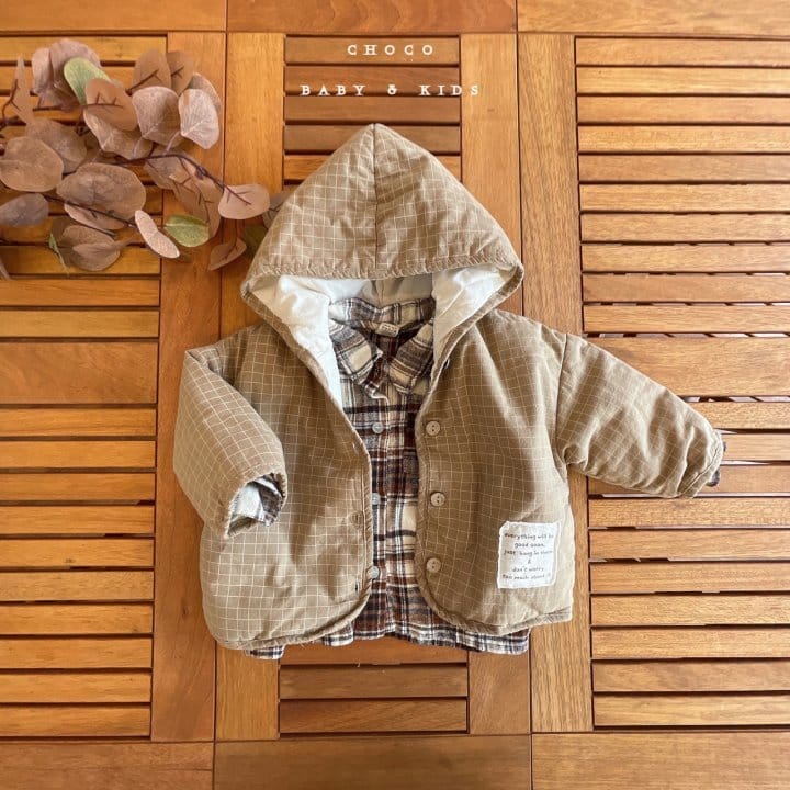 CHOCO-BEBE - Korean Children Fashion - #Kfashion4kids - Check Shirt - 7
