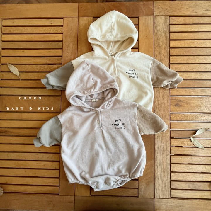 CHOCO-BEBE - Korean Children Fashion - #Kfashion4kids - Hood Colored Bodysuit - 4