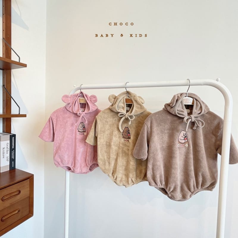 CHOCO-BEBE - Korean Children Fashion - #Kfashion4kids - Towel Bear Bonnet
