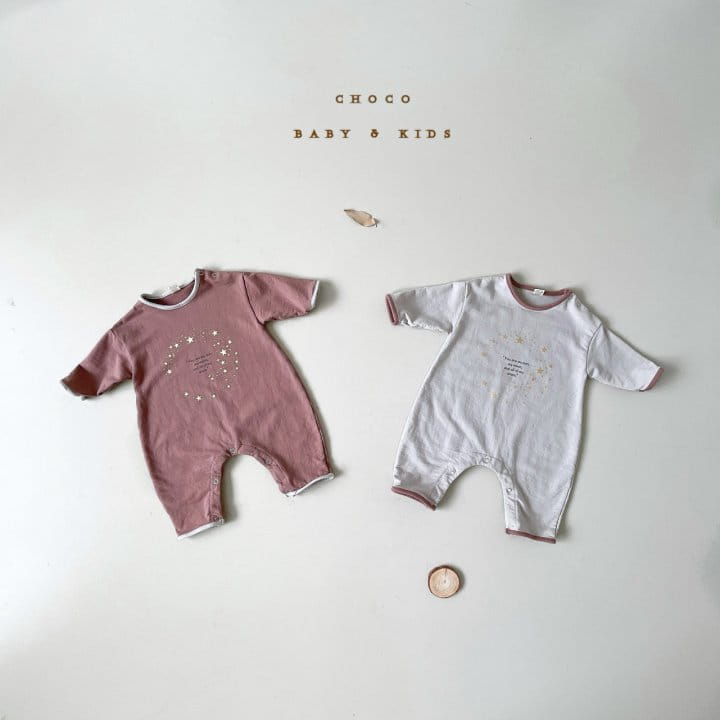 CHOCO-BEBE - Korean Children Fashion - #Kfashion4kids - Star Piping Bodysuit - 4